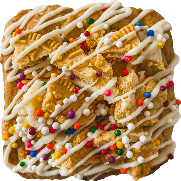 Oreo doré et confettis