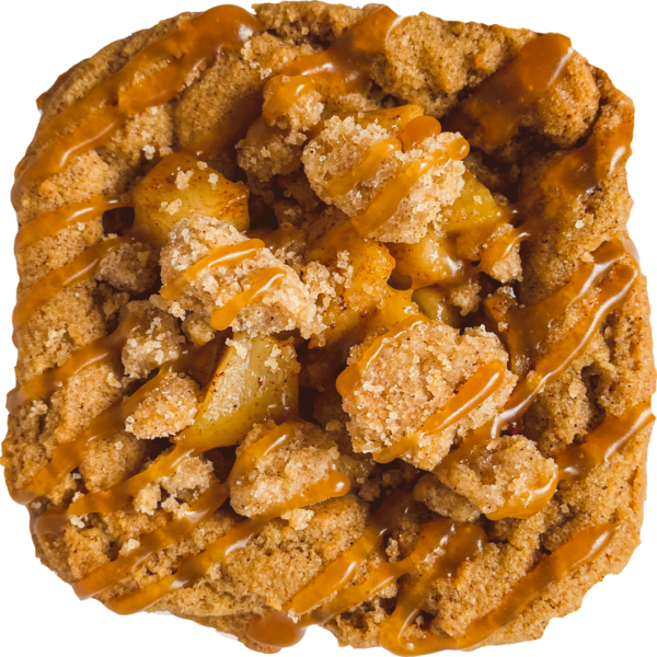 Croustade aux pommes et caramel salé